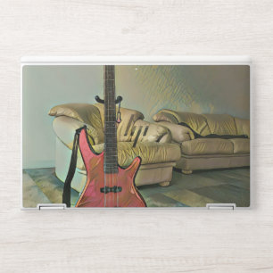 Gift for guitarists HP laptop skin