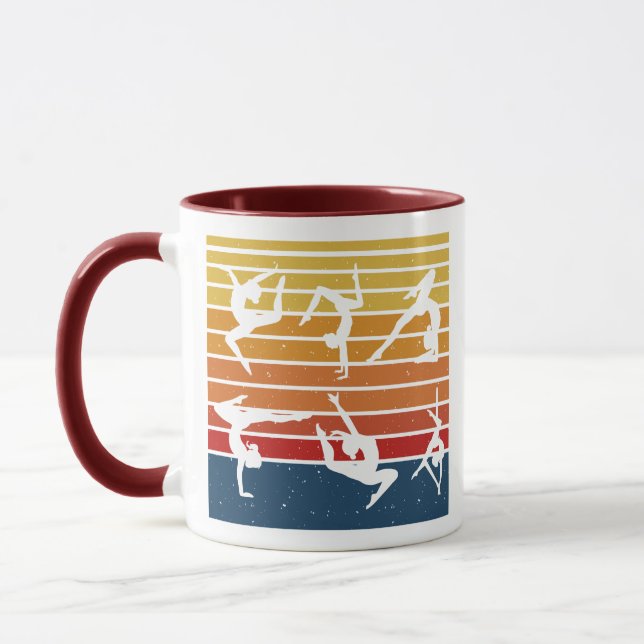 GIFT FOR GYMNASTIC LOVER | GYMNAST MUG (Left)