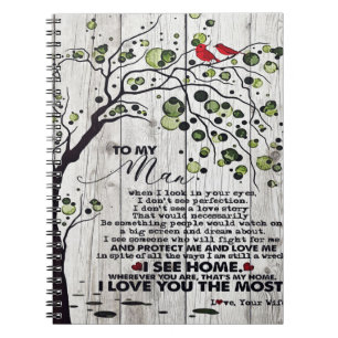 Gift For Husband   To My Husband Lovely Letter Notebook