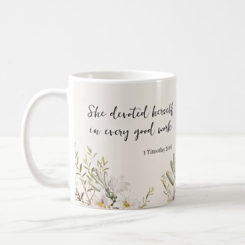 Gift for JW elder wife Personalized 1 Timothy 516 Coffee Mug