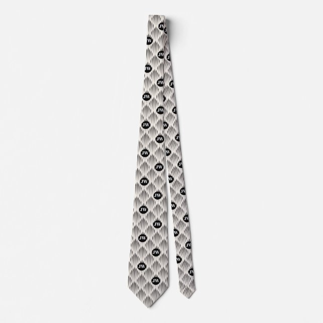 Gift for JW elders black and white JW.org Neck Tie (Front)