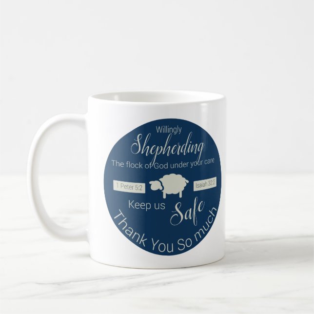 Gift for JW elders personalized name, congregation Coffee Mug (Left)