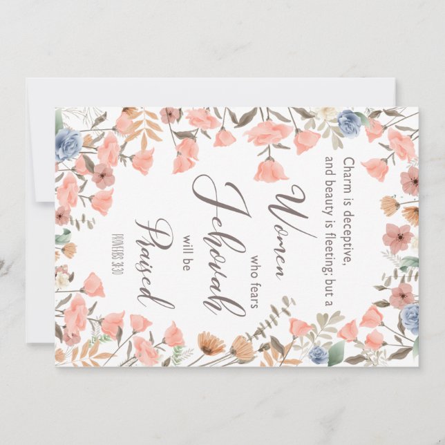 Gift for JW Elders Wife Card (Front)