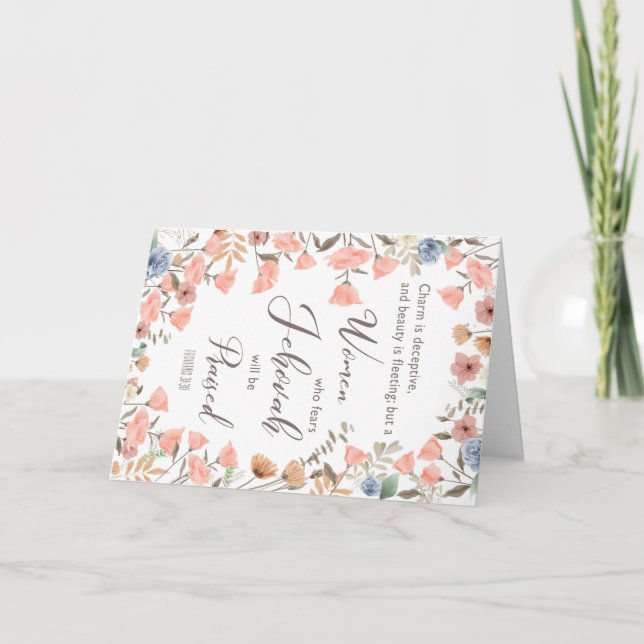 Gift for JW Elders Wife Card (Front)