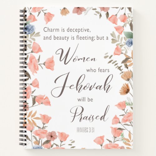 Gift for JW Elders Wife Notebook