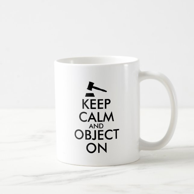 Gift for Lawyer Attorney Judge Law Student or Prof Coffee Mug (Right)