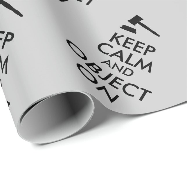 Gift for Lawyer Attorney Judge Law Student or Prof Wrapping Paper (Roll Corner)