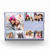 Gift For Little Sister 7 Photo Collage Heart BFFs (Front)