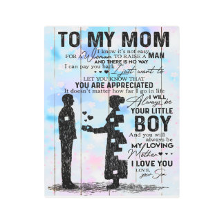 Gift For Mama | To My Mother Best Gift Metal Print