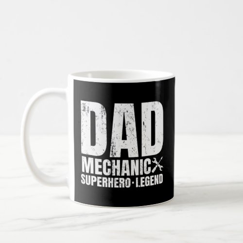 Gift For Mechanic Dad From Daughter _ Funny Family Coffee Mug