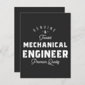 Gift for Mechanical Engineer (Front/Back)