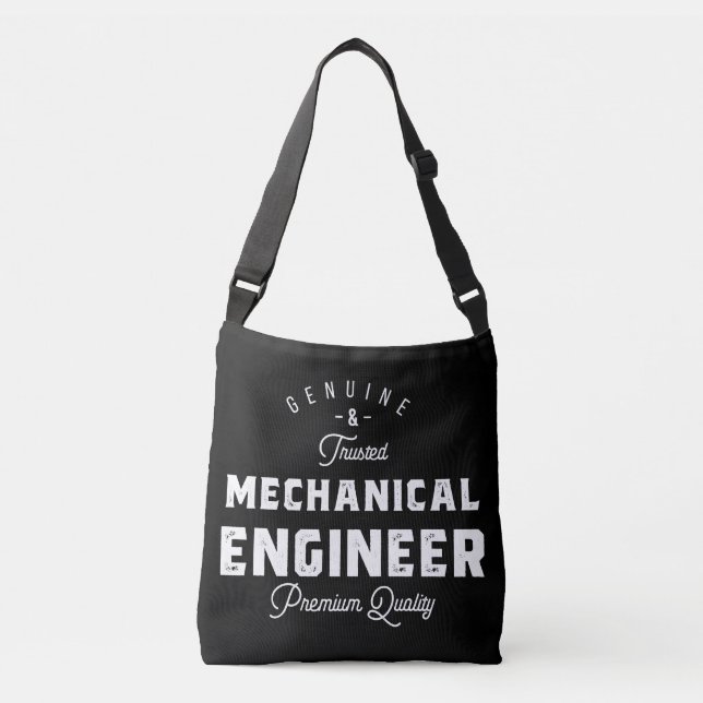 Gift for Mechanical Engineer Crossbody Bag (Front)