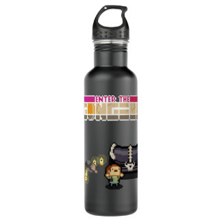 Gift For Men Exit The Gungeon Retro Vintage Stainless Steel Water Bottle