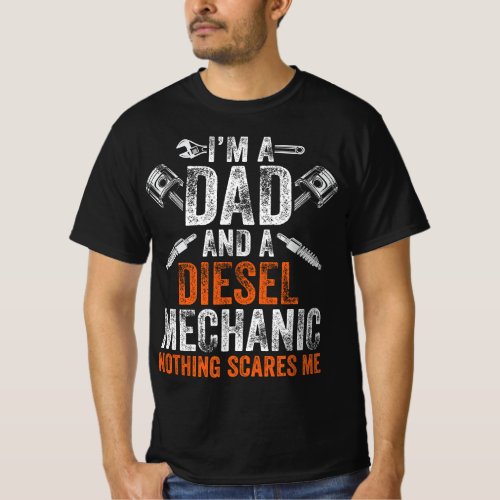 Gift For Men Fathers Day Halloween _ Diesel Mecha T_Shirt