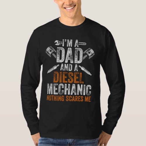 Gift For Men Fathers Day Halloween _ Diesel Mecha T_Shirt