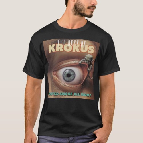 Gift For Men Krokus Retro Vintage T_Shirt
