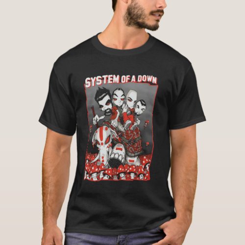 Gift For Men System Boy Of A Down Rock Band Awesom T_Shirt
