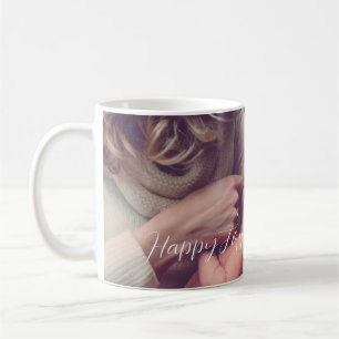 Gift For Mom First Mother's Day Modern Photo Coffee Mug