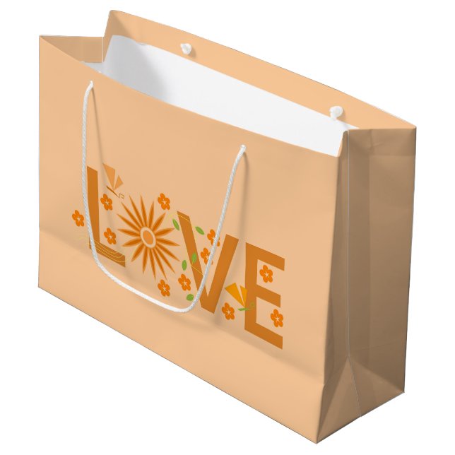 GIFT FOR MOM, SISTER, DAUGHTER, FRIEND, GIRLFRIEND LARGE GIFT BAG (Front Angled)