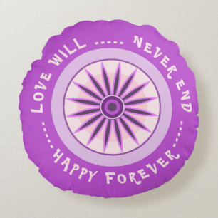 GIFT FOR MOM, SISTER, DAUGHTER, FRIEND, girlfriend Round Pillow