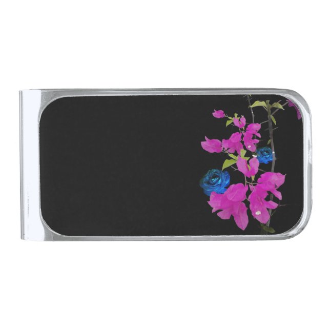 GIFT FOR MOM, SISTER, DAUGHTER, FRIEND, GIRLFRIEND SILVER FINISH MONEY CLIP (Front)