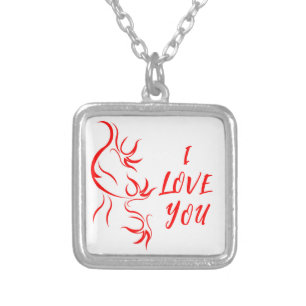 GIFT FOR MOM, SISTER, DAUGHTER, FRIEND, GRILFRIEND SILVER PLATED NECKLACE