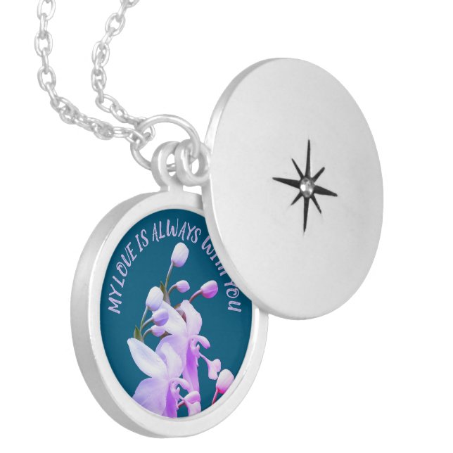 GIFT FOR MOM, SISTER, DAUGHTER, FRIEND  LOCKET NECKLACE (Front Left)