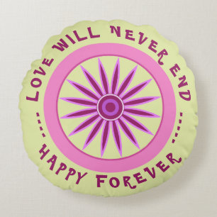 GIFT FOR MOM, SISTER, DAUGHTER, FRIEND  ROUND PILLOW