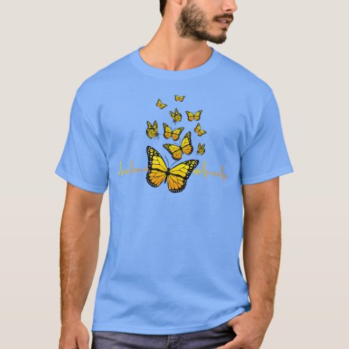 Gift for Monarch Butterfly Lovers MilkHeartbeat T_Shirt