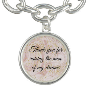 Gift for Mother in Law Thank you For Raising Man Bracelet