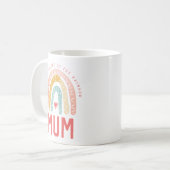 Gift For Mum | All The Colors of The Rainbow Coffee Mug (Front Left)