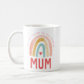 Gift For Mum | All The Colors of The Rainbow Coffee Mug (Left)