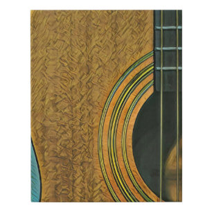 Gift for musician guitarist faux canvas print