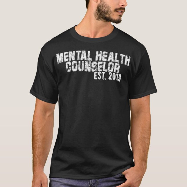 Gift for New Mental Health Counselors established  T-Shirt (Front)