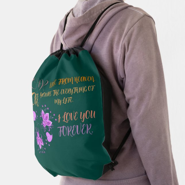 GIFT FOR NEW YEAR, BIRTHDAY, VALENTINE, WEDDING DRAWSTRING BAG (Insitu)