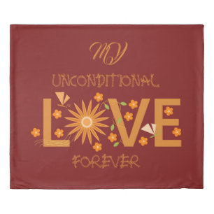 GIFT FOR NEW YEAR, BIRTHDAY, VALENTINE, WEDDING DUVET COVER