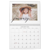 Gift for Nonna | Grandchildren Family Photos Calendar (Jan 2025)