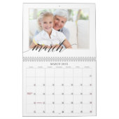 Gift for Nonna | Grandchildren Family Photos Calendar (Mar 2025)