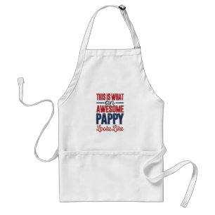 Gift for Pappy Adult Apron