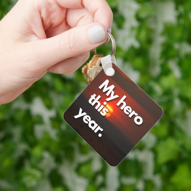 Gift for Parents or Teachers Keychain (Hand)