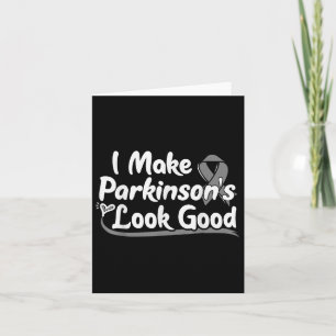 Gift For Parkinson Disease Patients Gray Awareness Card