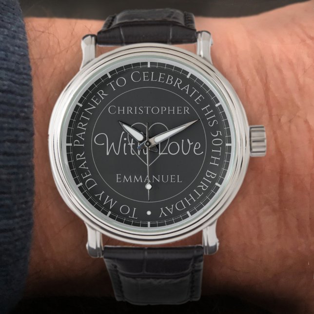 Gift for Partner on his 50th Birthday Watch (Creator Uploaded)