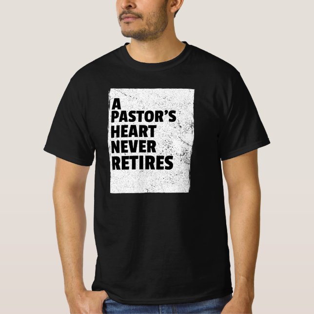 Gift for Pastor or Minister Retirement  T-Shirt (Front)