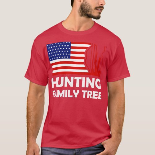 Gift For Patriotic Hunters Riffle Bow American Dee T_Shirt