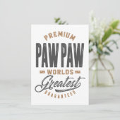 Gift for PawPaw (Standing Front)