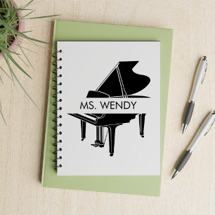 Gift for Piano Teacher Grand Piano Notebook