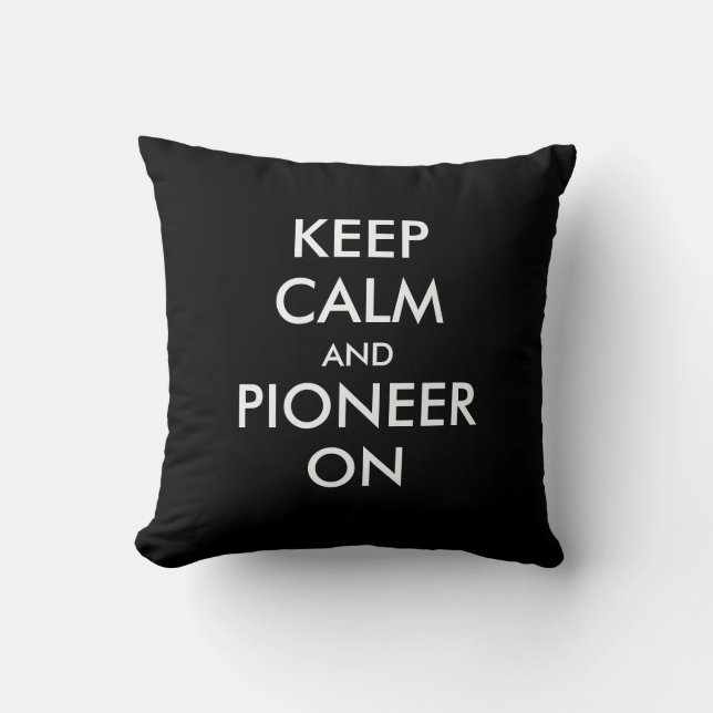 Gift For Pioneer JW  Throw Pillow (Front)
