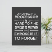 Gift For Professor, Professor Gift (Standing Front)