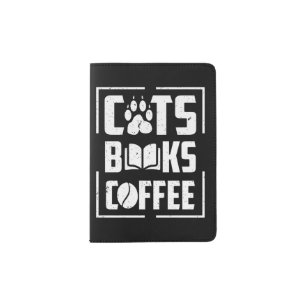 Gift for reading book passport holder