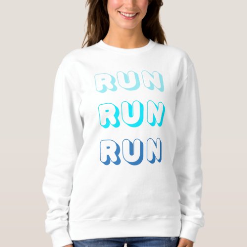 Gift for Runners Sweatshirt Running Lovers Sweat 